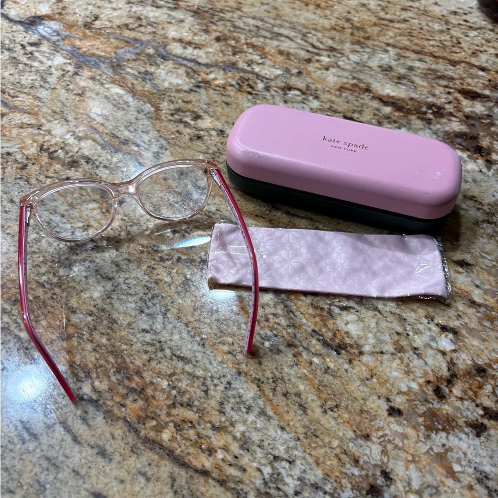 Kate Spade Blush Cat-Eye Glasses